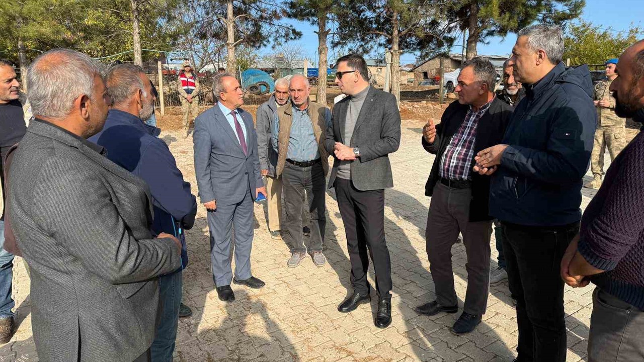 Kaymakam Levent Küçük, vatandaşlarla bir araya geldi
