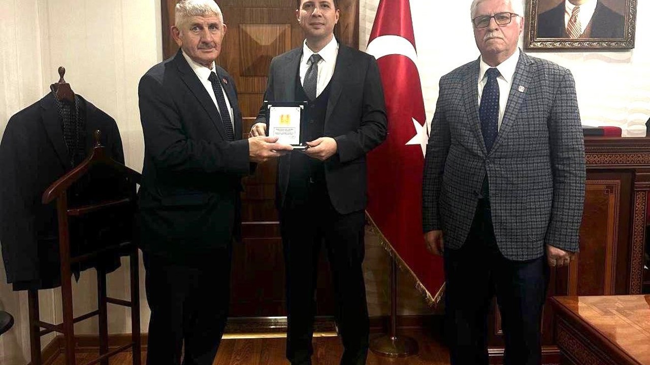 Muharip gazilerden kaymakamlara ziyaret
