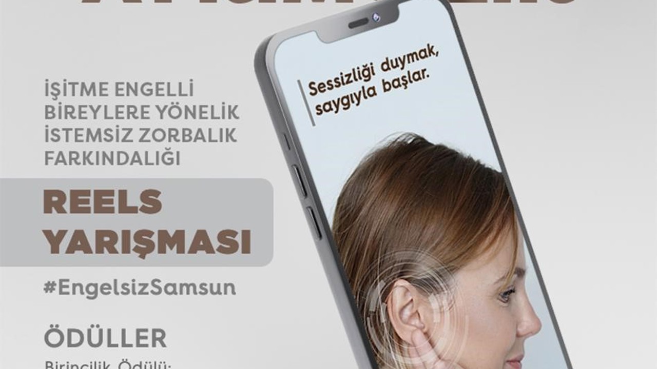 Samsun’da zorbalıklara karşı reels yarışması
