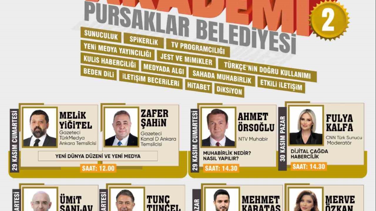 Pursaklar 2. Basın Akademisi başlıyor
