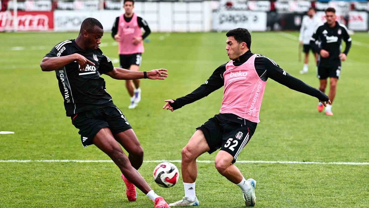 Beşiktaş, Samsunspor maçı hazırlıklarına devam etti
