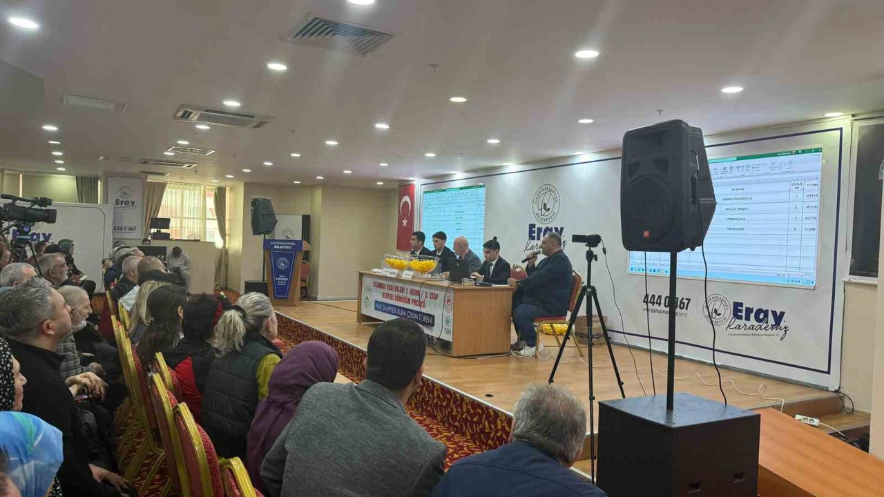 Gaziosmanpaşa İstanbul Vadi Evleri 1. Kısım 2. Etap Kentsel Dönüşüm Projesi’nde hak sahipleri belirlendi
