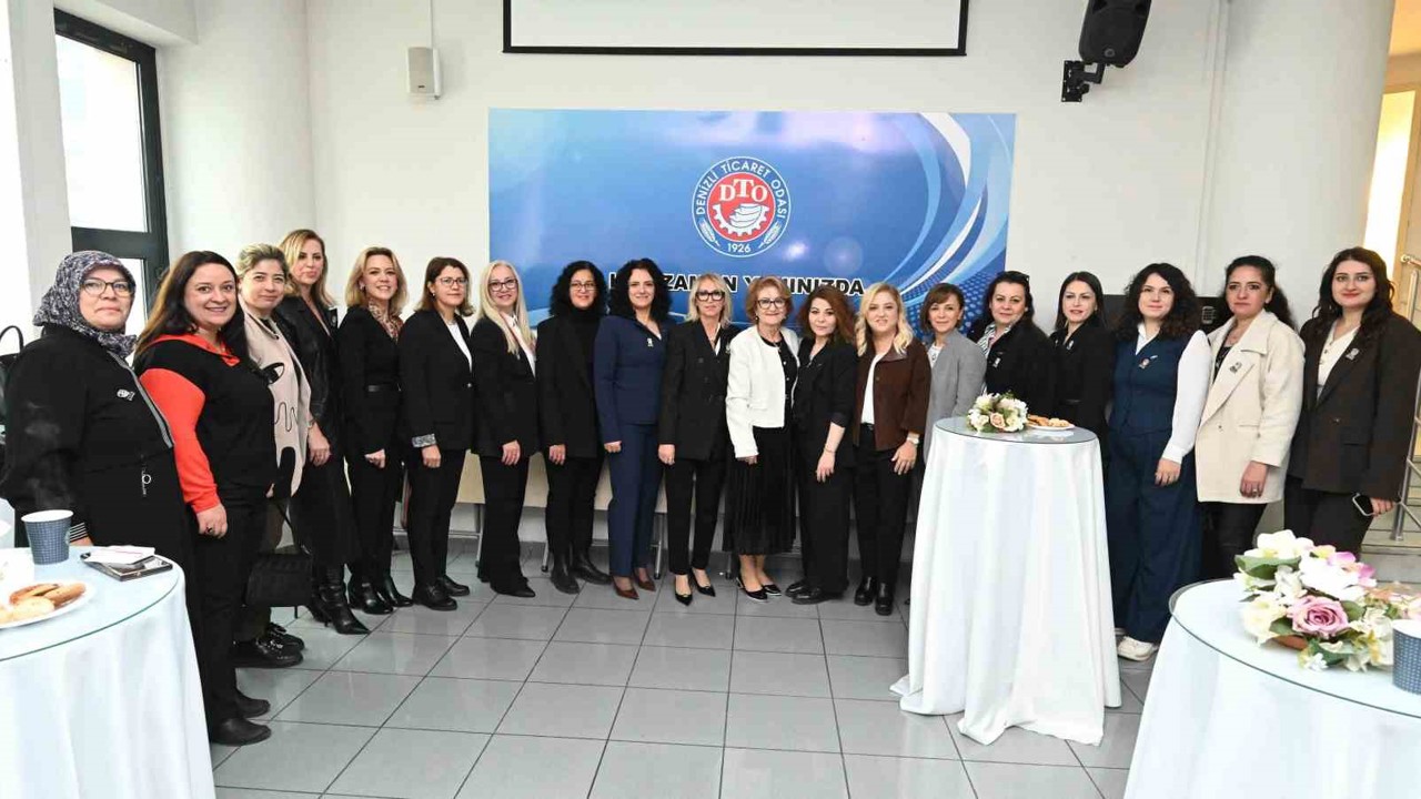 Denizlili kadın girişimciler DTO’da bir araya geldi
