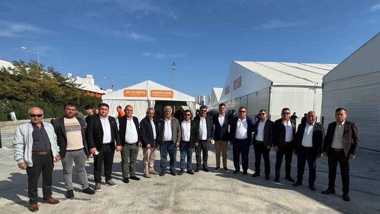 Milaslı Muhtarlar GrowTech 2025 Fuarı’na katıldı
