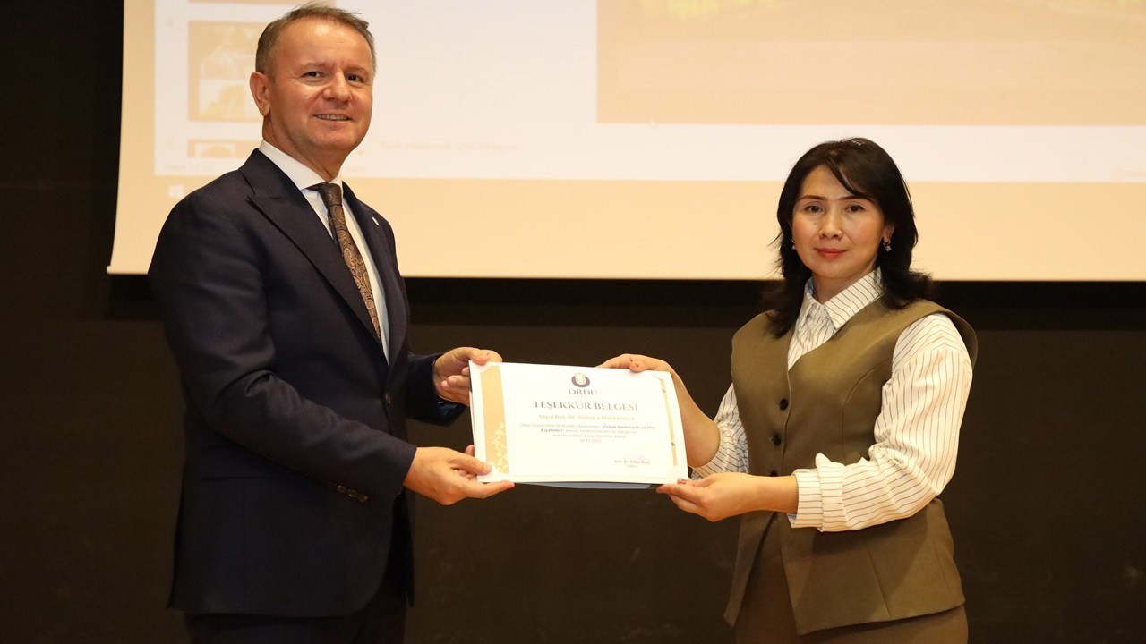 Ordu Üniversitesi Rektörü Prof. Dr. Baş: "Biz çok devletiz ama tek milletiz"
