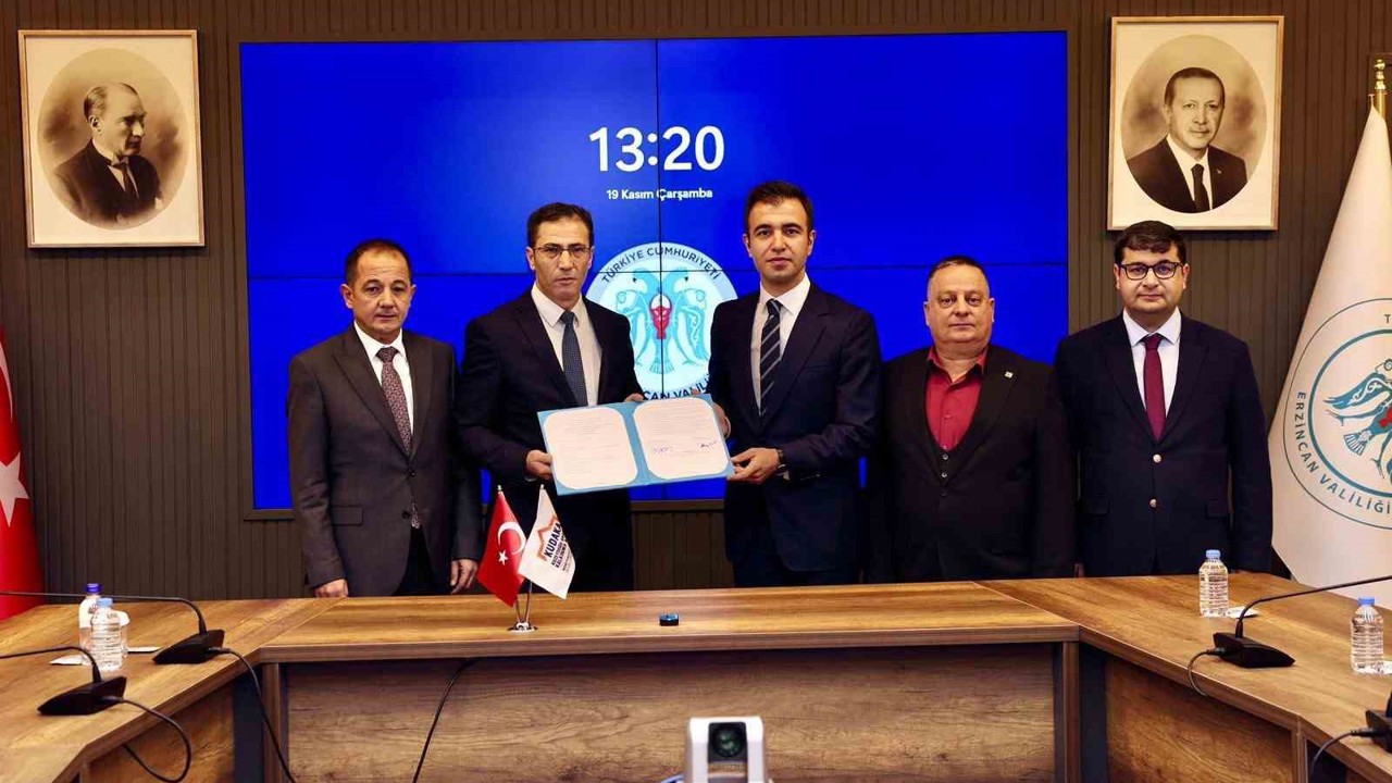 Erzincan Tarıma Dayalı İhtisas Besi OSB için Altyapı ve Fizibilite Projesi Protokolü imzalandı
