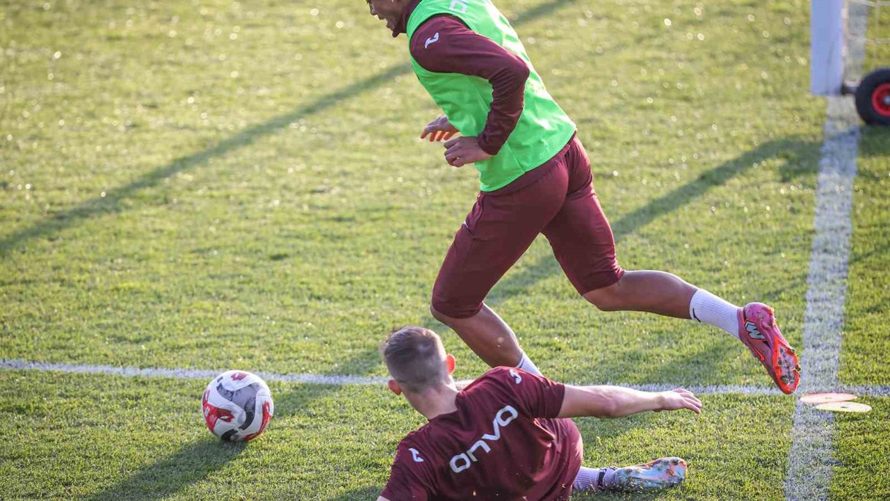 Trabzonspor, RAMS Başakşehir maçı hazırlıklarını sürdürdü
