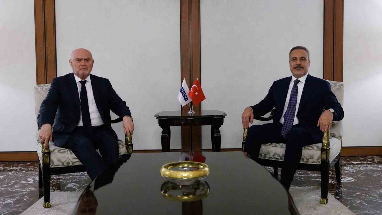 Bakan Fidan, AGİT Genel Sekreteri Sinirlioğlu’nu kabul etti
