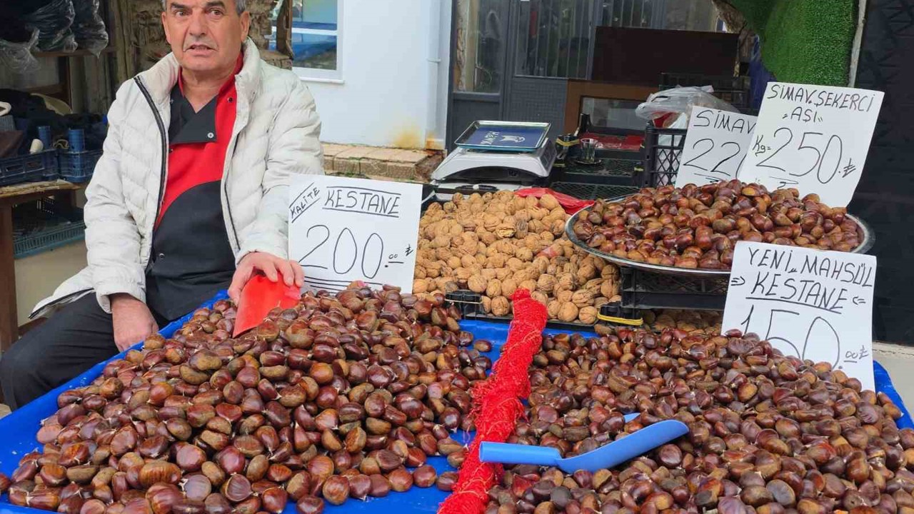 Simav kestanesi kış aylarının gözdesi

