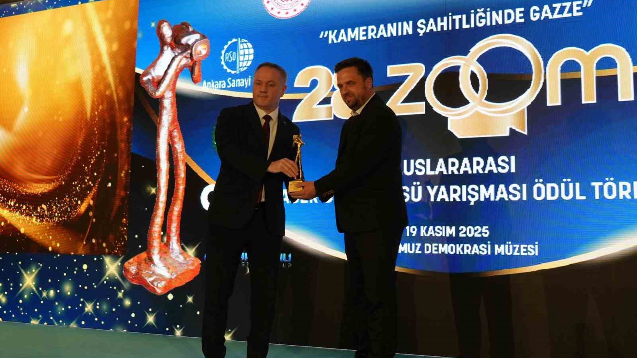 28. Zoom Uluslararası Haber Görüntüleri Yarışması’nda İHA’ya 4 ödül

