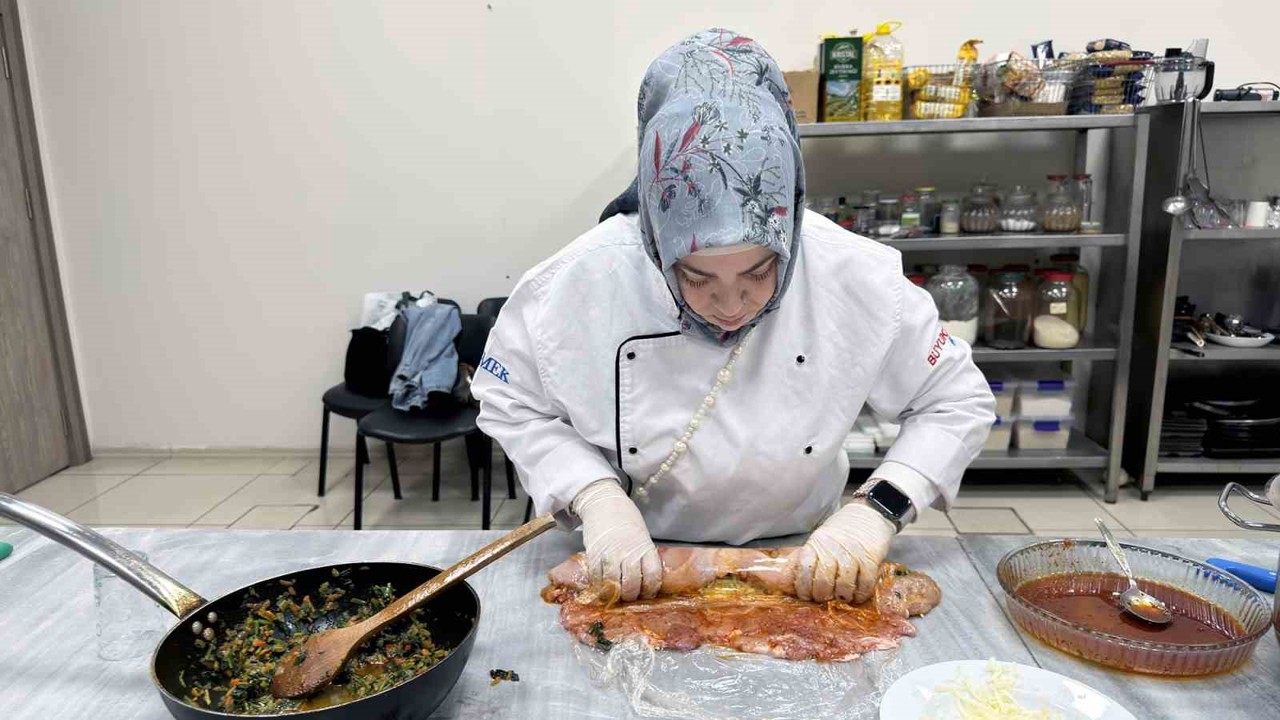 Kahramanmaraş’ta yeni aşçılar yetişiyor
