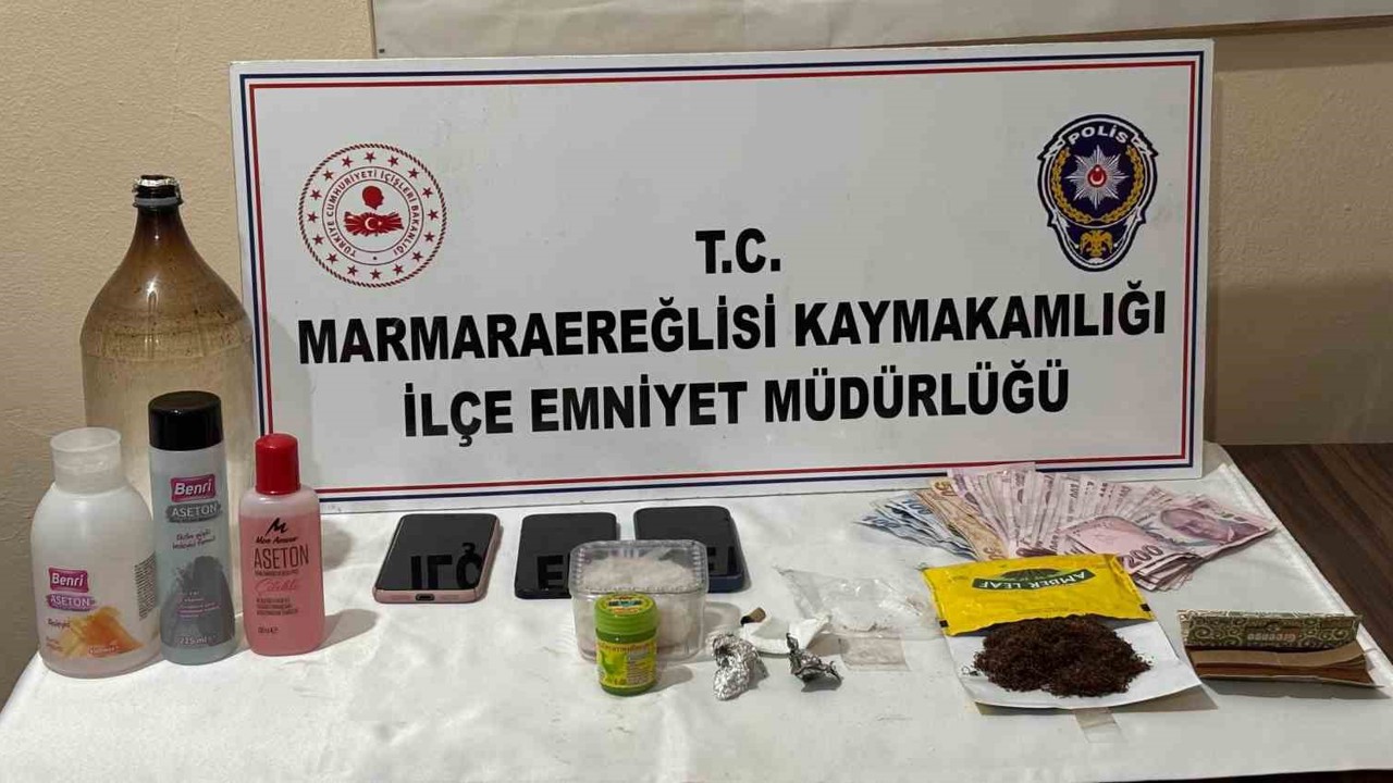 Tekirdağ’da uyuşturucu operasyonunda bir şüpheli yakalandı
