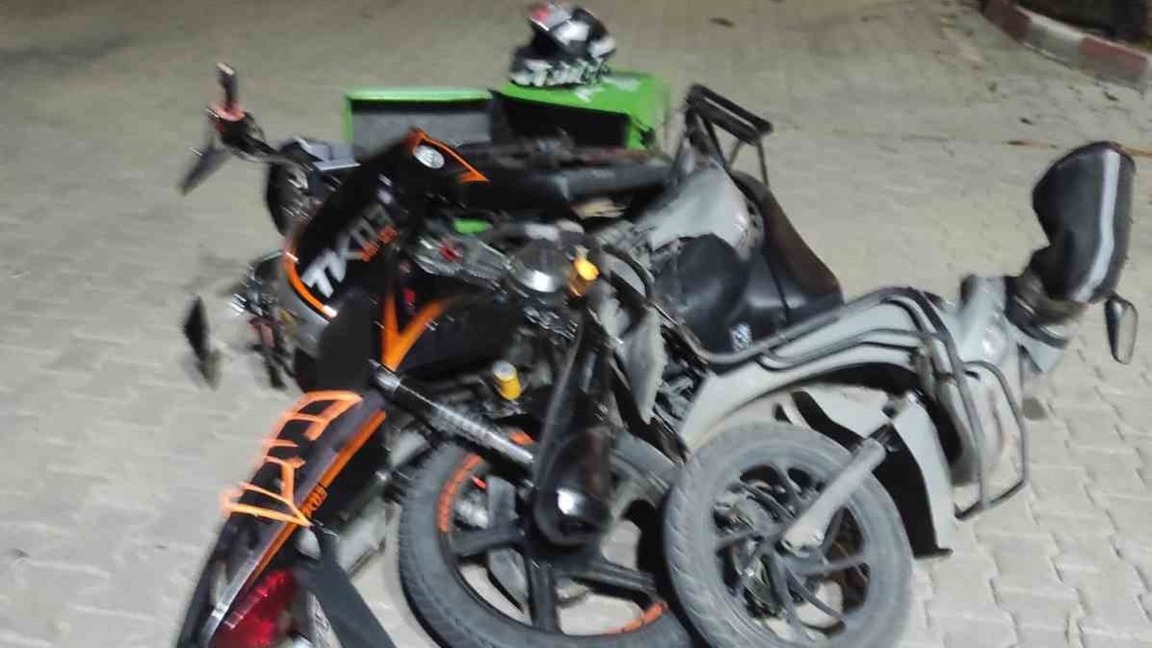 Bilecik’te motosikletler kafa kafaya çarpıştı, 2 yaralı

