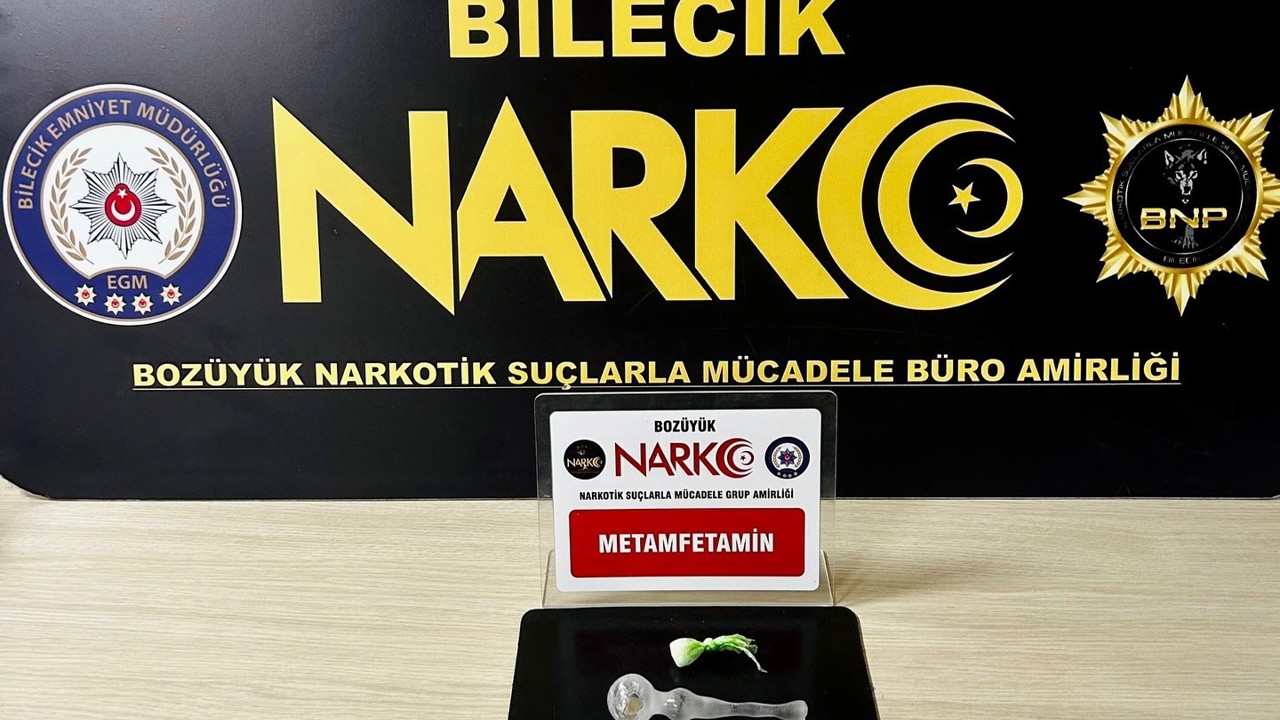 Bilecik’te uyuşturucu operasyonu: 1 şüpheli yakalandı
