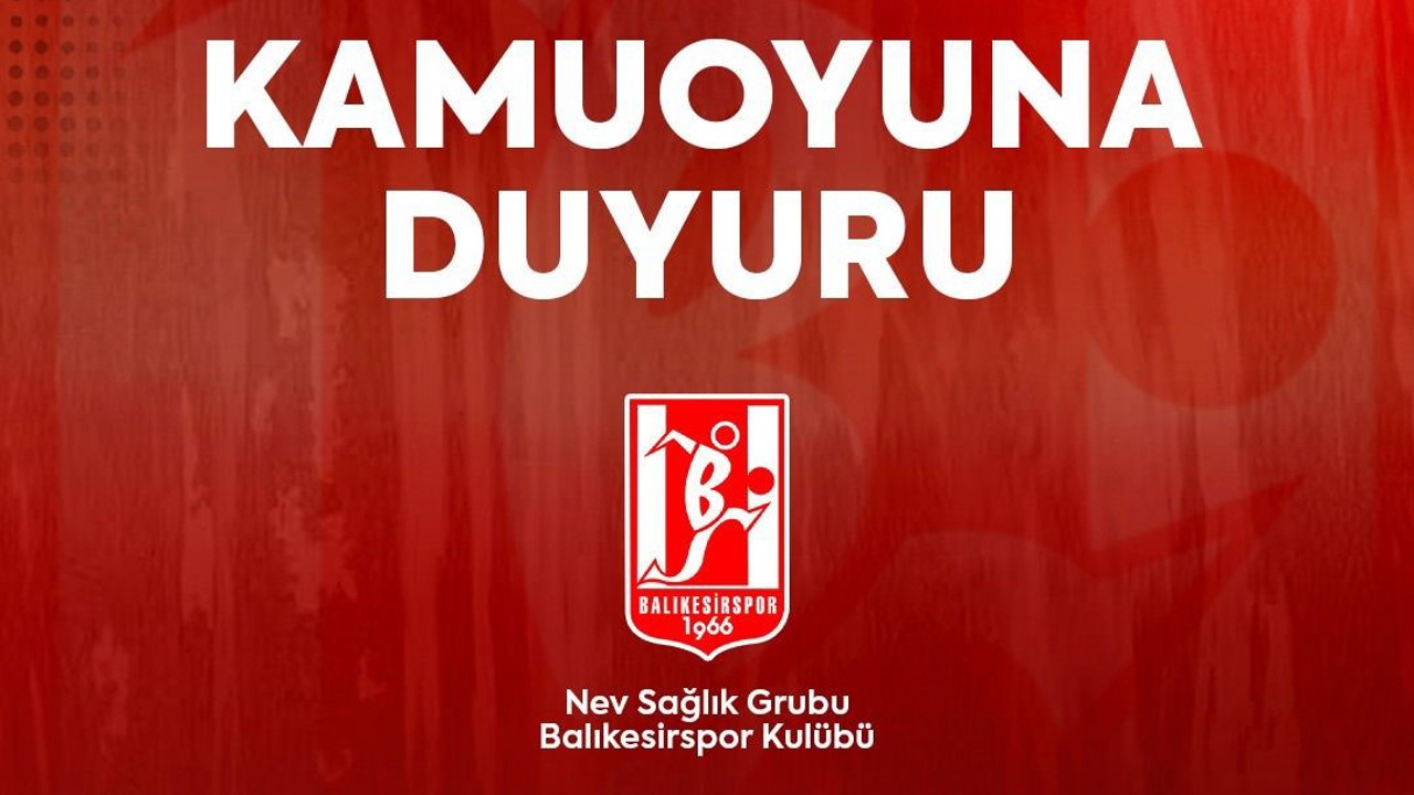 Balıkesirspor’da 7 oyuncuya bahis cezası
