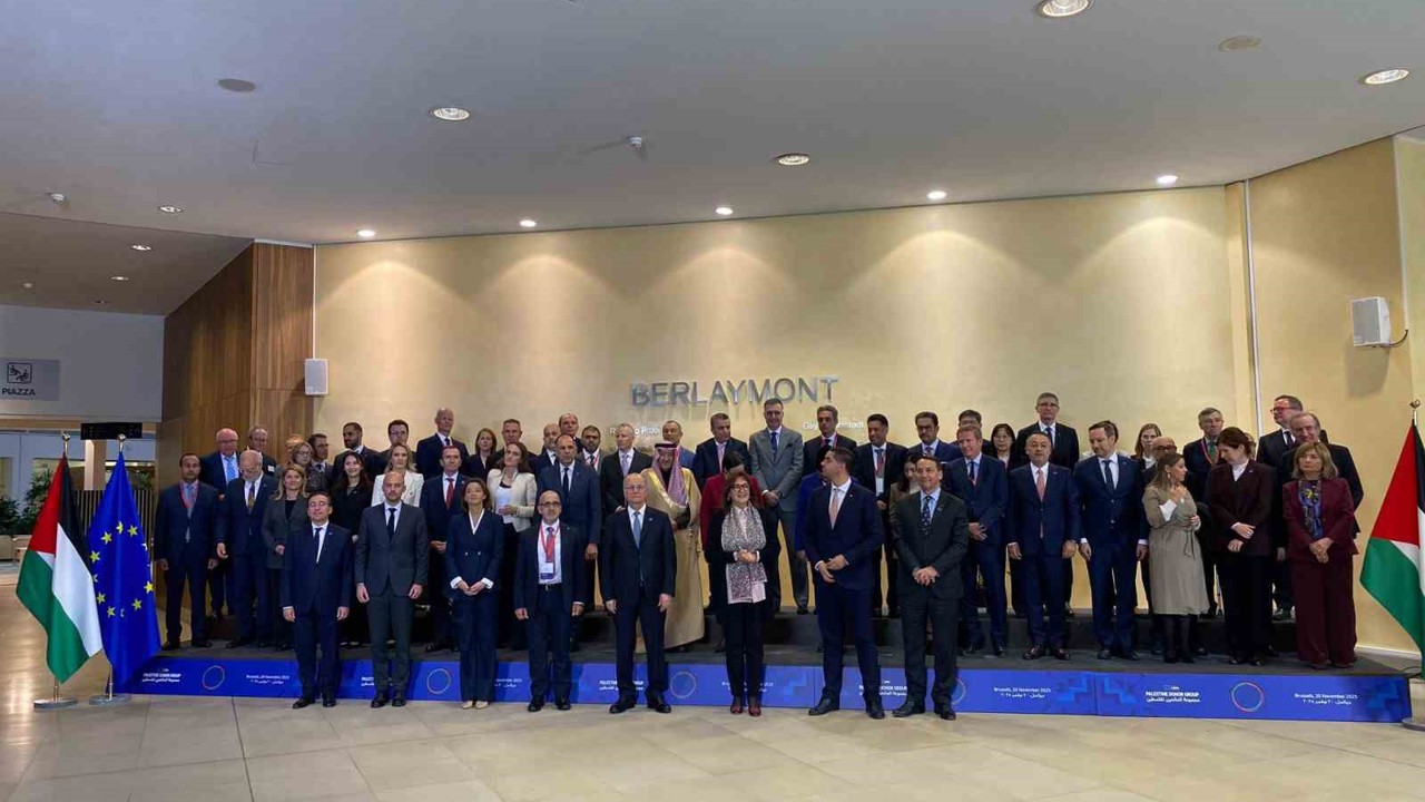 Belçika’da 60 ülkenin katılımı ile Filistin Bağışçılar Grubu toplantısı yapıldı
