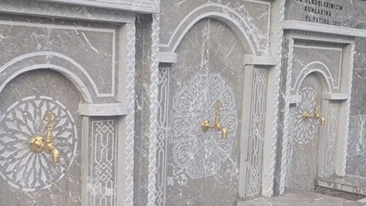 Bayırköy’ün tarihi çeşmeleri yenilendi
