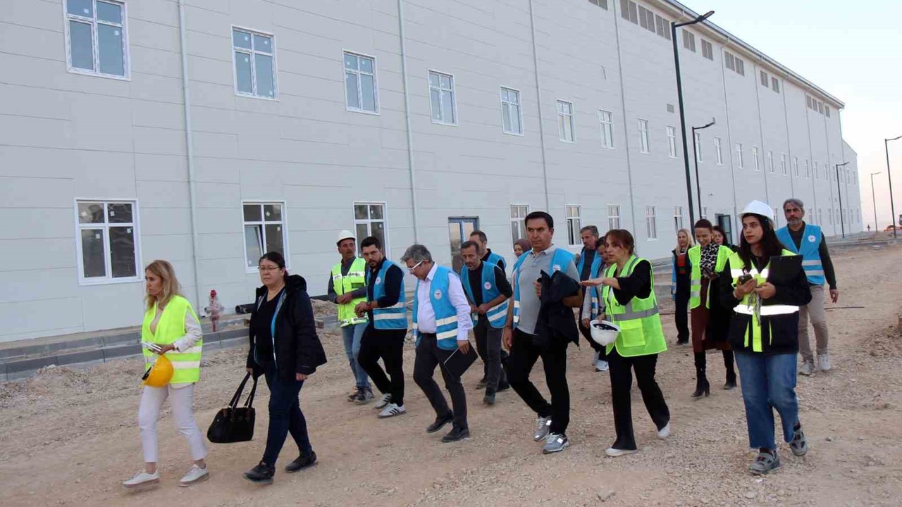 Acil Durum Hastanesine taşınma planlamaları yerinde değerlendirildi
