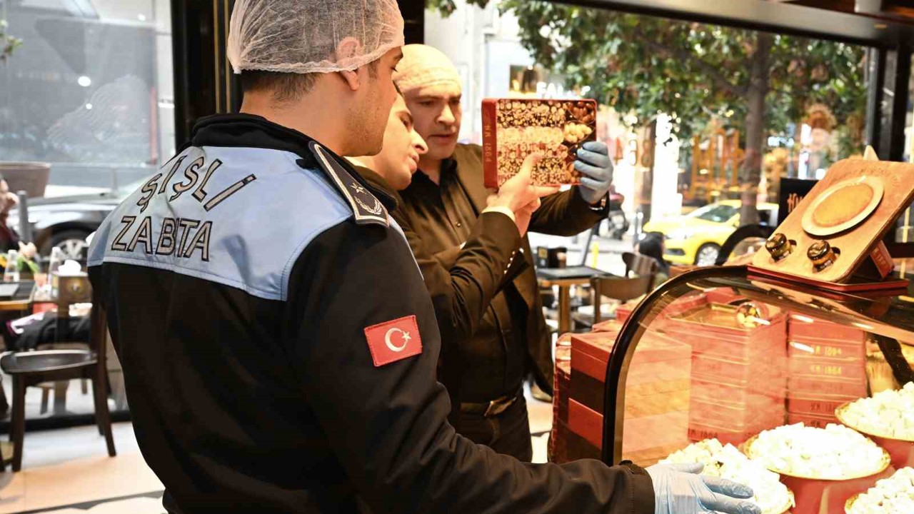 Şişli Belediyesi ekiplerinin gıda denetimi tüm hızıyla sürüyor
