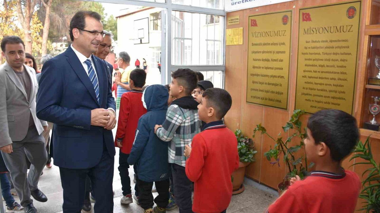 Kaymakam Güldoğan’dan eğitim turu

