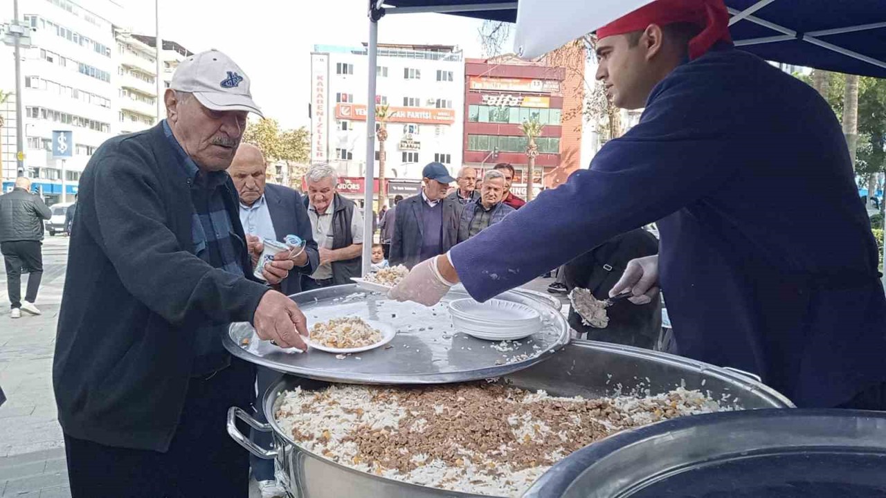 Denizli’de yağışların gecikmesi nedeniyle dua ve hayır yapıldı
