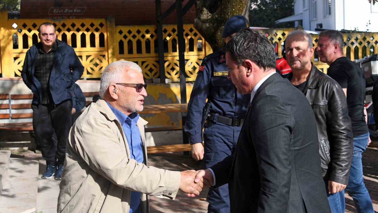 Başkan Aydın’ın Cuma durağı Çağlayan Mahallesi
