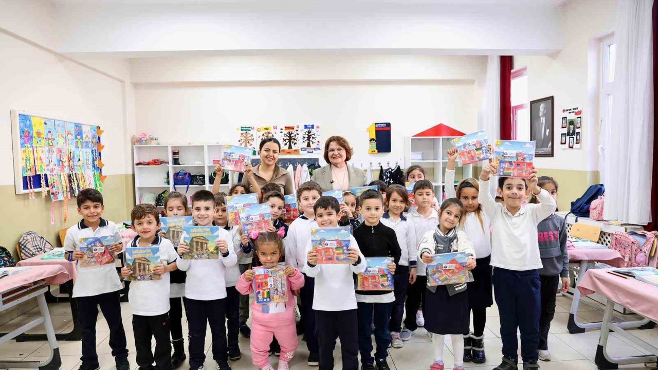 Minikler Didim’i boyayarak tanıyacak
