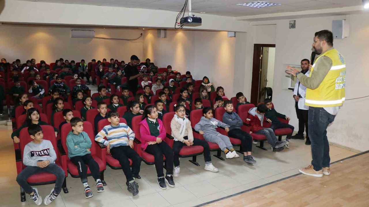 Haliliye Belediyesi’nden öğrencilere yönelik bilinç eğitimi
