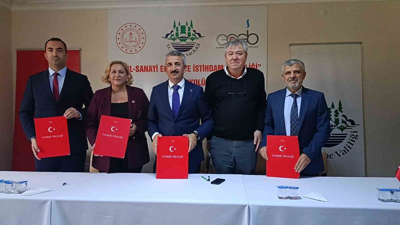 Edirne’de meslek lisesi öğrencilerine burs ve istihdam garantisi
