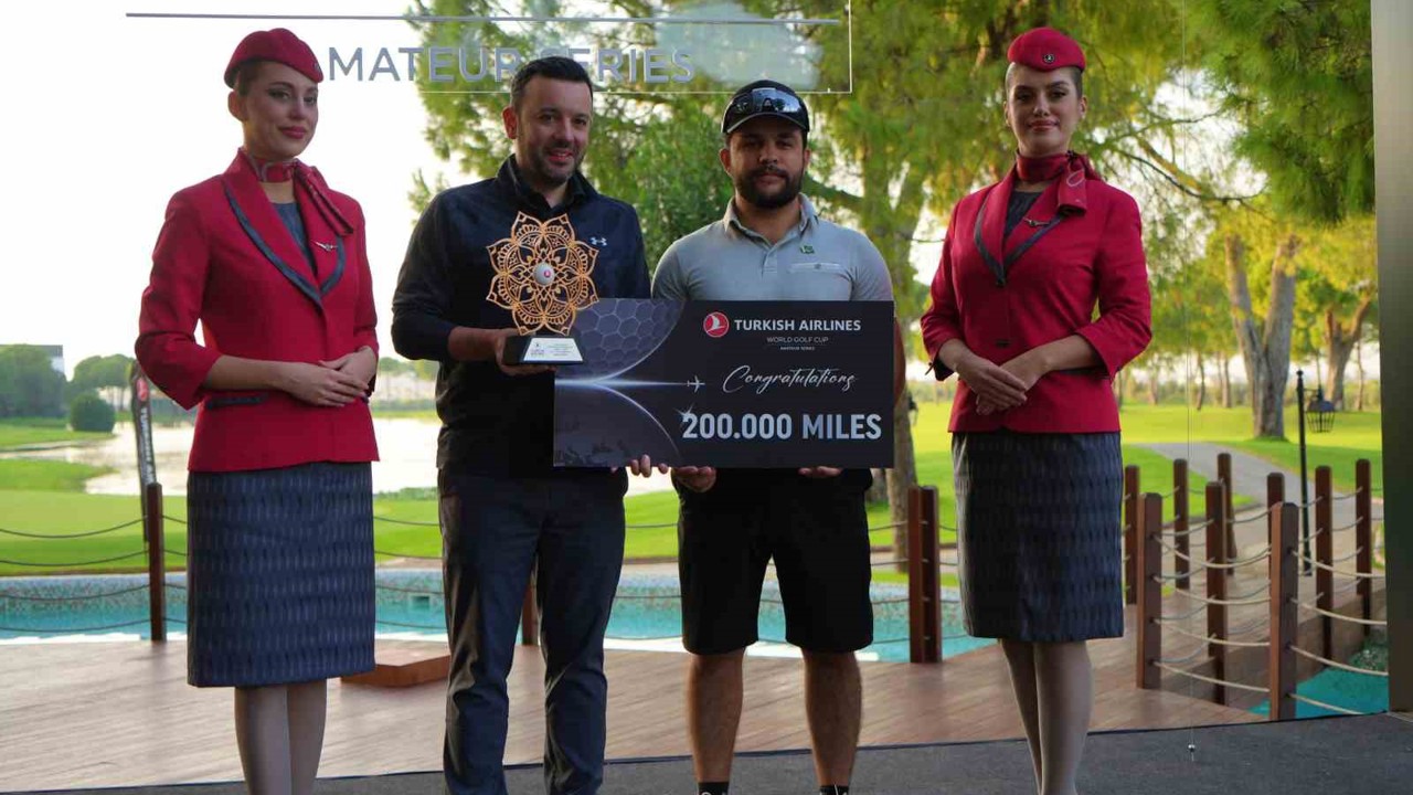 Türk Hava Yolları World Golf Cup’ın büyük finali Antalya’da gerçekleştirildi

