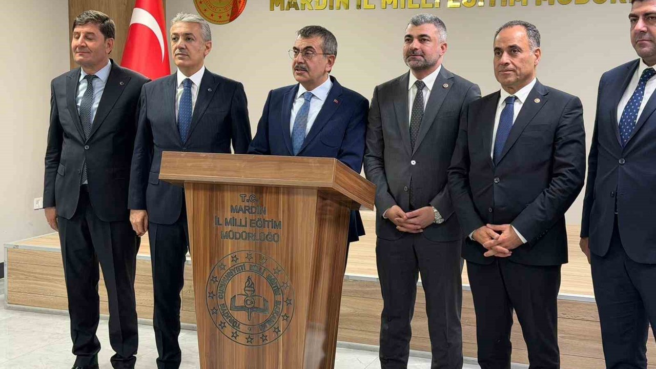 Milli Eğitim Bakanı Tekin: "Mardin’de derslik sayısı 3 bin 280’den 9 bin 675’e çıktı"
