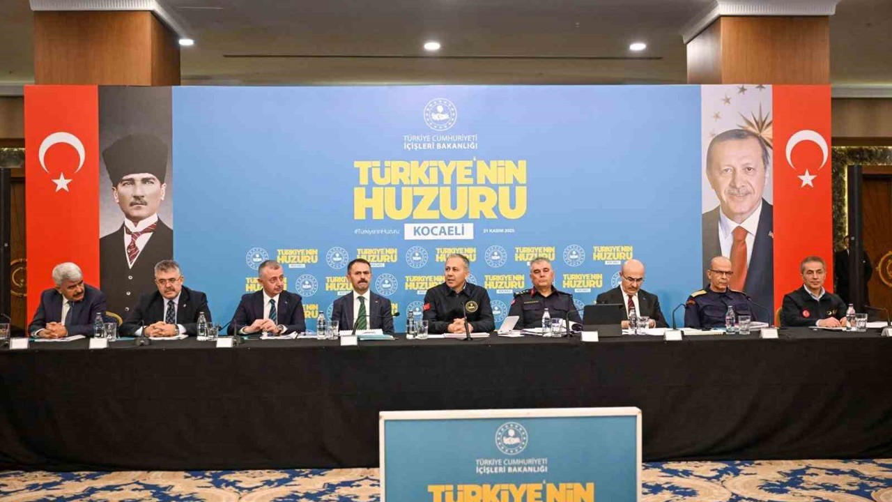 Kocaeli’nin asayiş karnesi açıklandı
