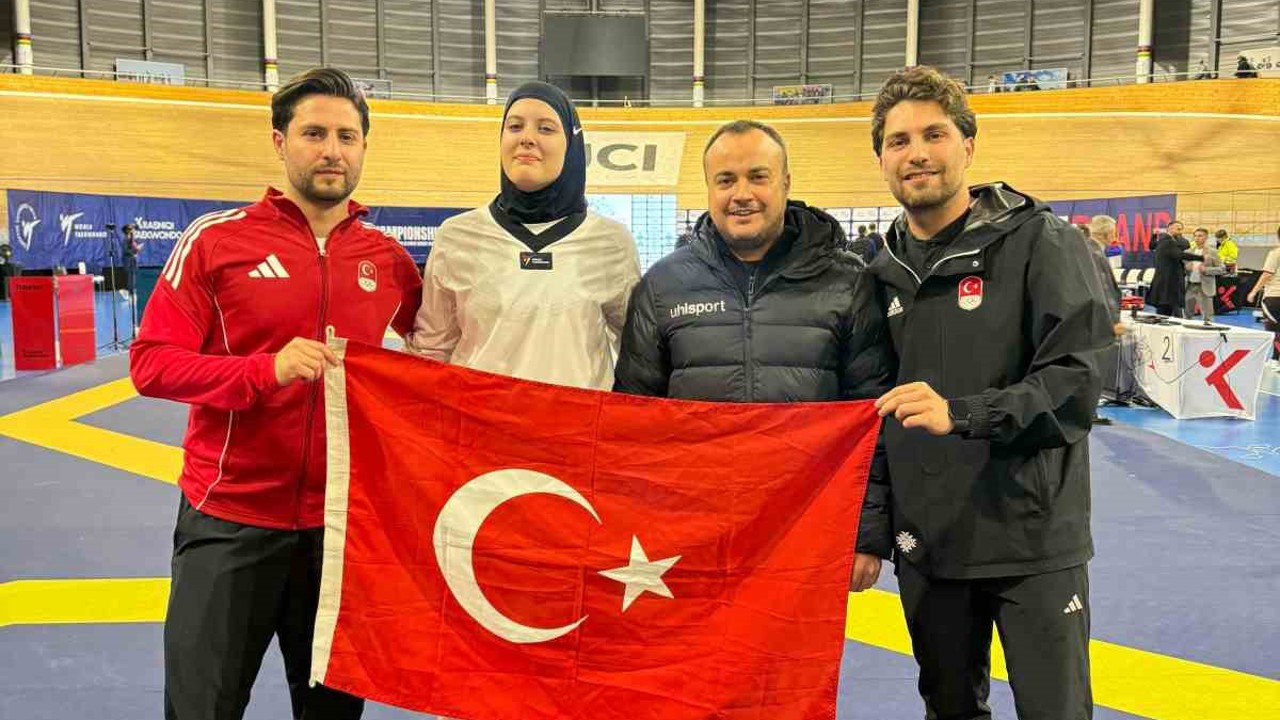 Aydınlı taekwondocu Avrupa şampiyonu oldu
