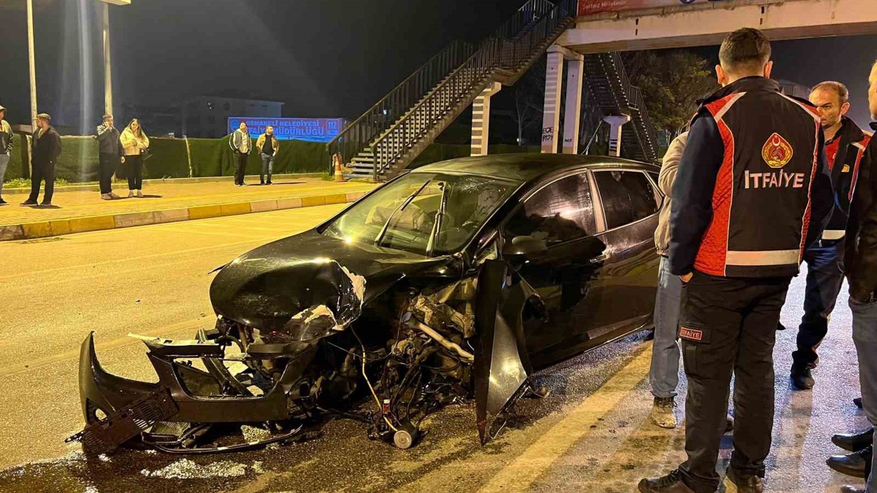 Osmaneli’nde trafik kazası: 1 yaralı
