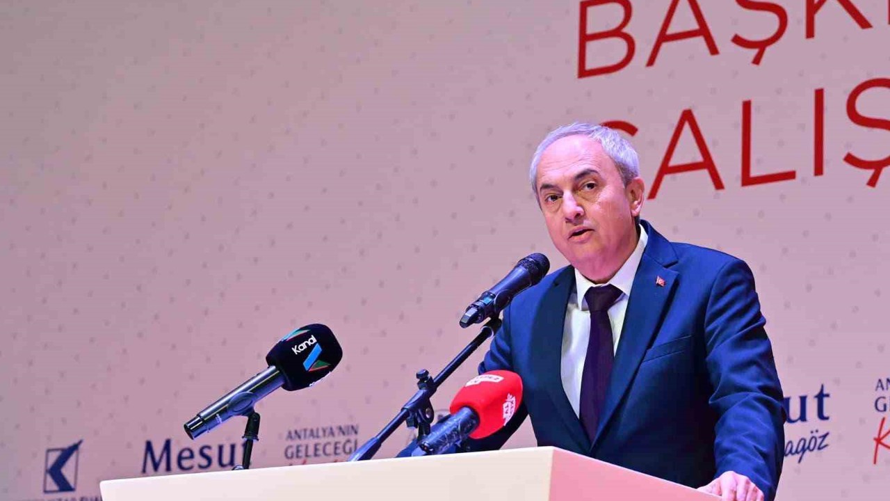 Kocagöz: "Antalya’yı ‘UNESCO Dünya Kitap Başkenti’ yapmak istiyoruz"
