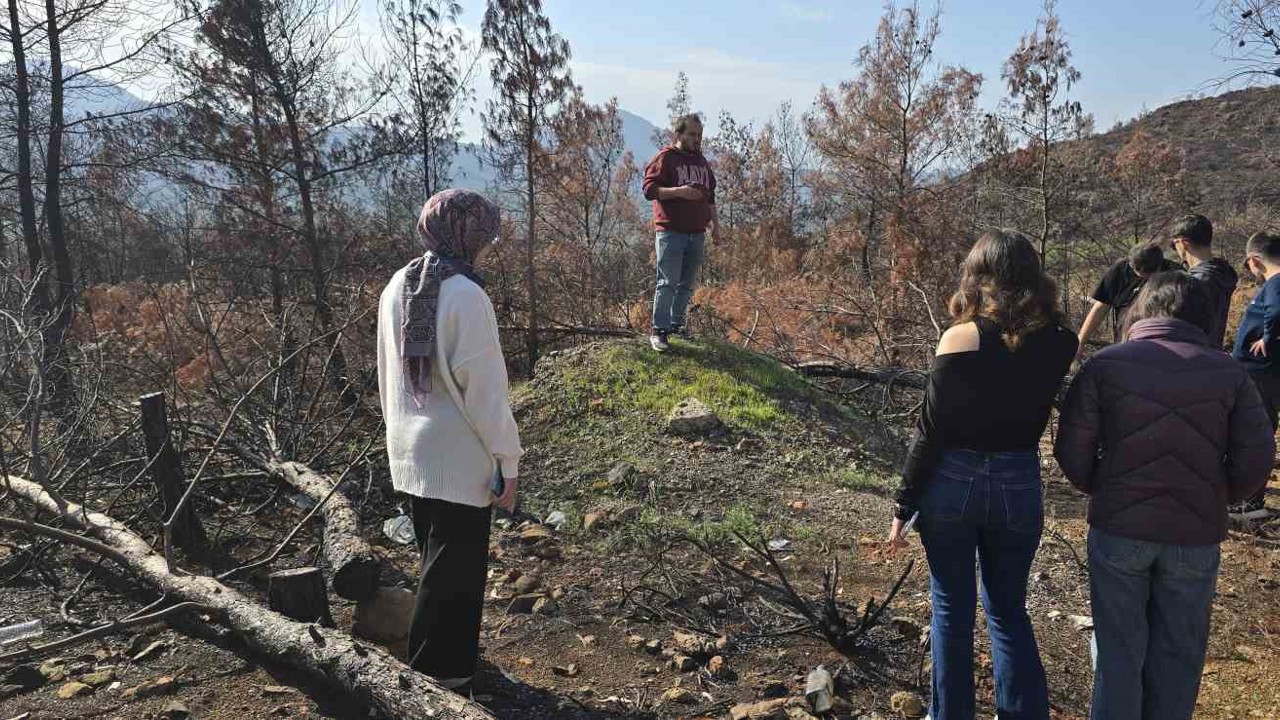Menteşe’nin gönüllü gençlerinden örnek çevre hareketi
