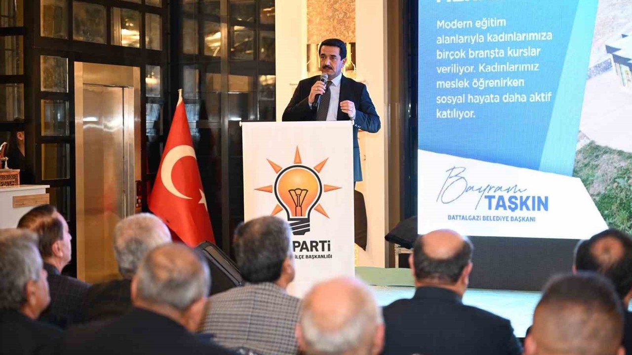 Başkan Taşkın: "Battalgazi’de hizmet süreci devam ediyor"
