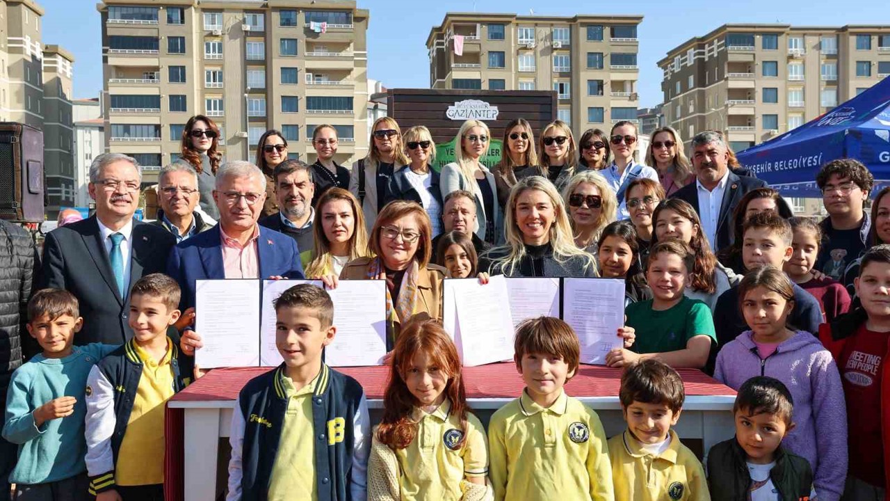 Gaziantep Büyükşehir YEŞİLANTEP projesiyle şehrin yeşil alanlarını artırıyor
