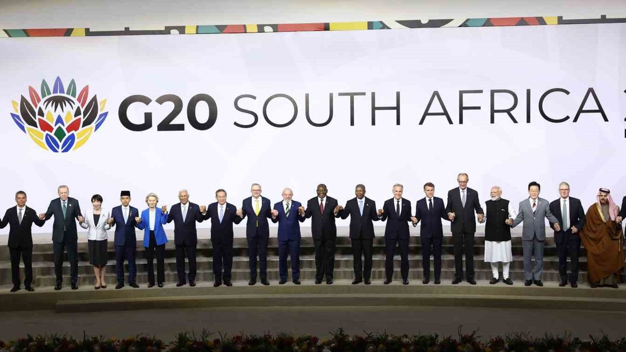 Cumhurbaşkanı Erdoğan, G20 Aile Fotoğrafına Katıldı
