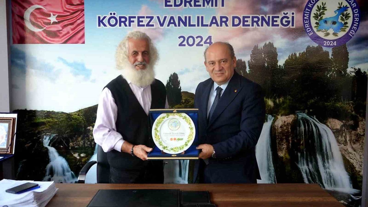 Edremit Ticaret Odası’ndan Edremit Körfezi Vanlılar Derneğine ziyaret
