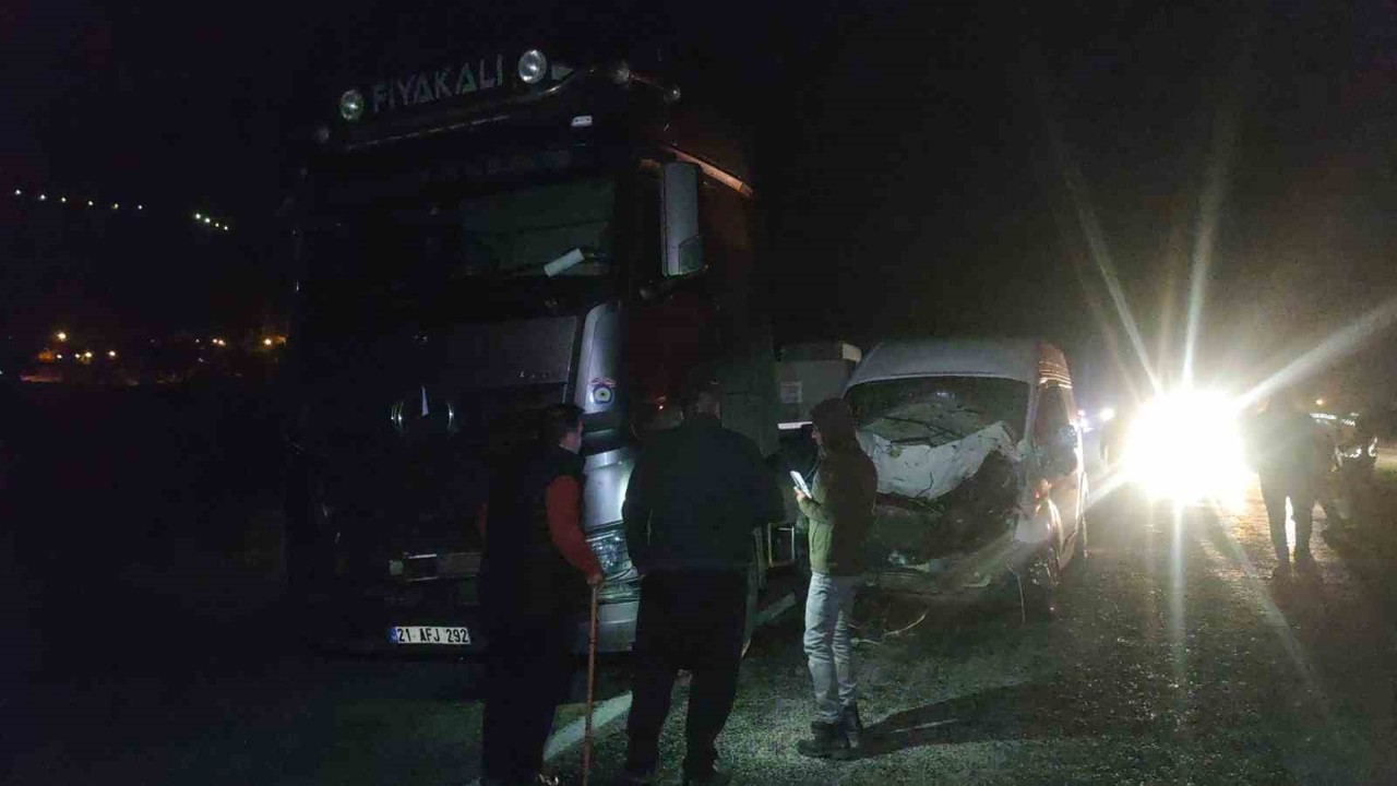 Van’da minibüs ve otomobil ineğe çarptı: Kazada 2 kişi yaralandı, inek telef oldu

