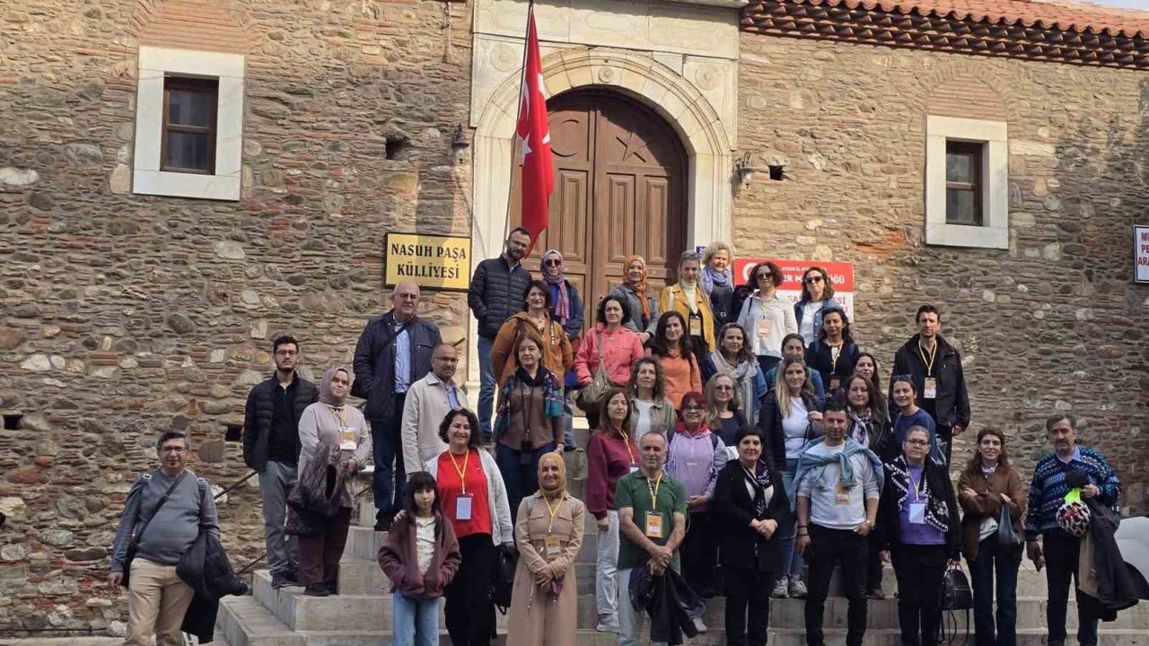 Öğretmenler Aydın’ın bin yıllık tarihinde yolculuk yaptı
