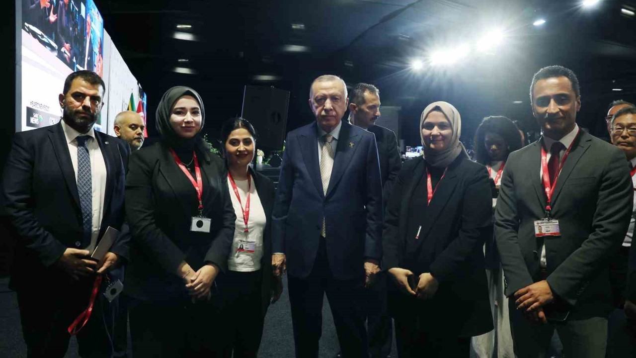 Cumhurbaşkanı Erdoğan’ın basın toplantısına uluslararası medya yoğun ilgi gösterdi
