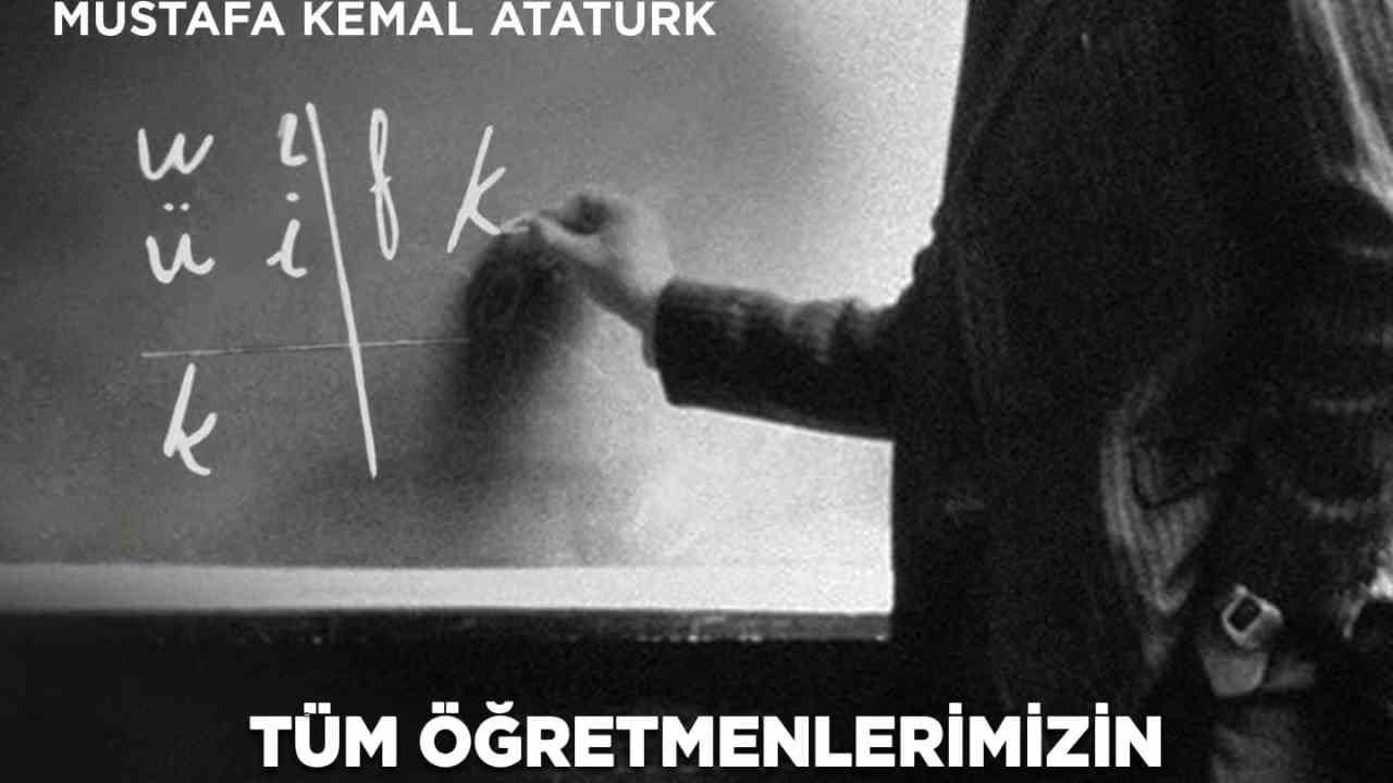 Başkan Tatık; "Bilgi ve sevgileriyle çocuklarımıza ışık olan öğretmenlerimize minnettarız"
