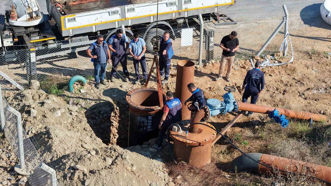 MUSKİ, Geyik Barajı hattındaki arızaları giderdi
