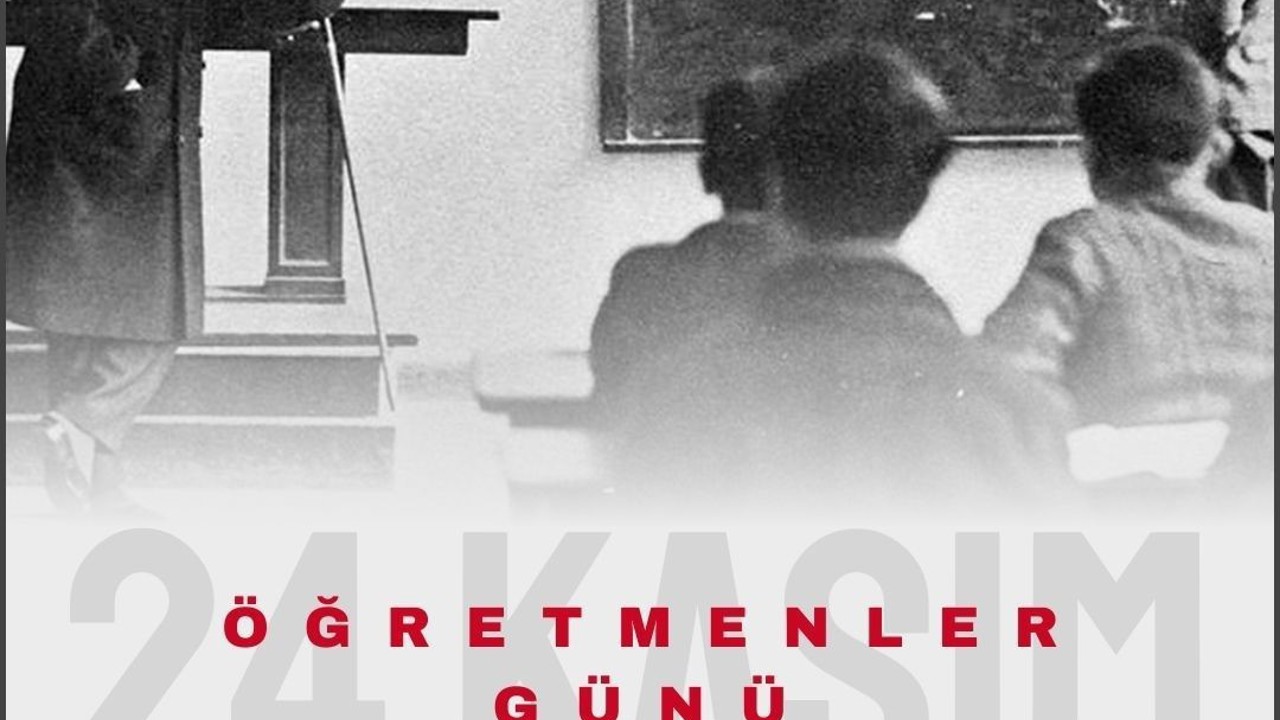 TVHB Başkanı Eroğlu: "24 Kasım Öğretmenler Günü’nü en içten dileklerimizle kutluyoruz"
