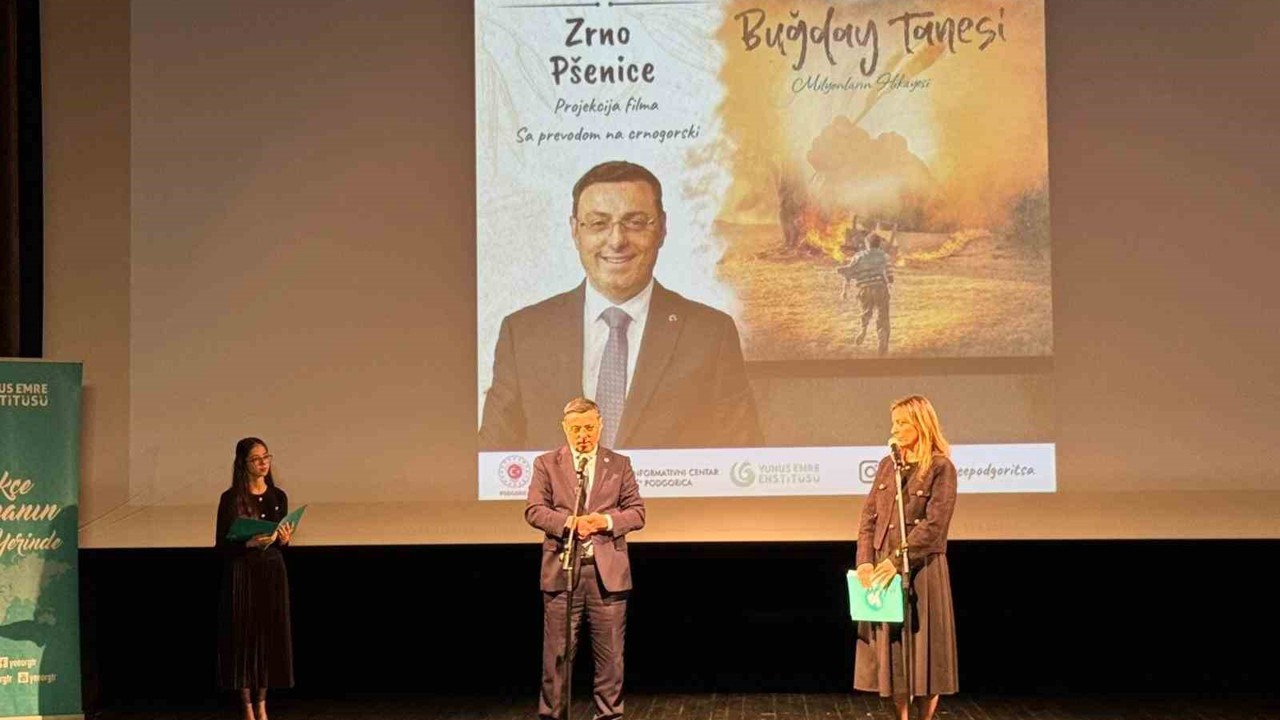 Karadağ’da Türk filmi etkinliği: ‘Buğday Tanesi’ Podgoritsa’da gösterildi
