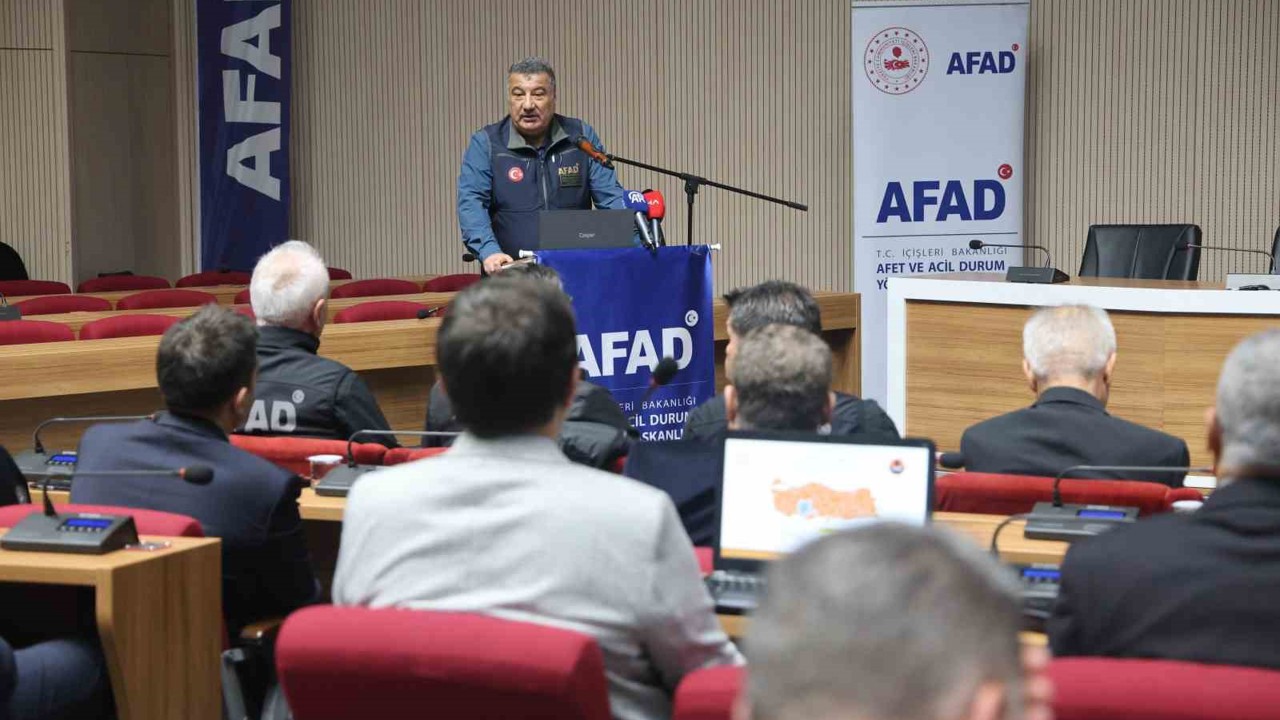 Konya’da İl Afet Risk Azaltma Planı Değerlendirme Toplantısı düzenlendi
