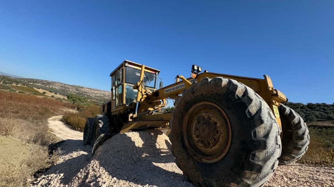 Tarsus Belediyesi Büyükkösebalcı’da yol çalışmalarını tamamladı
