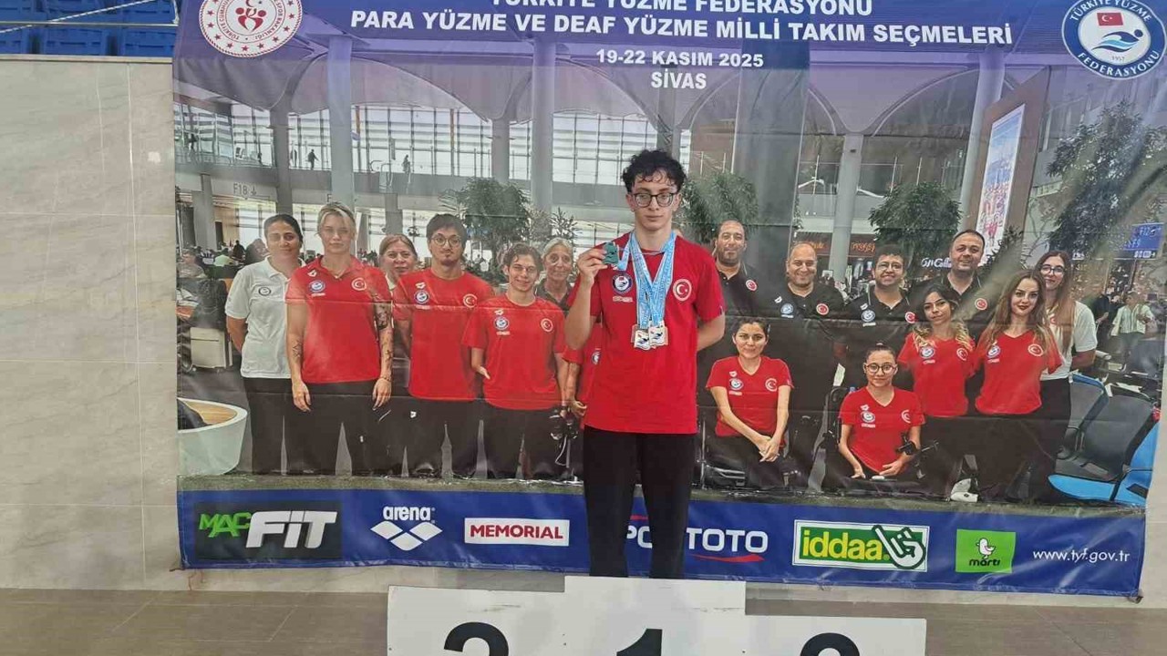 Sivas’taki yarışmalarda Aydın’a beş madalya kazandırdı
